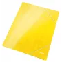 Leitz 3-Flap Folder WOW Card/POB A4, teczka prezentacyjna, A4, polipropylen (PP), żółty, 250 arkuszy, 80 g/m²