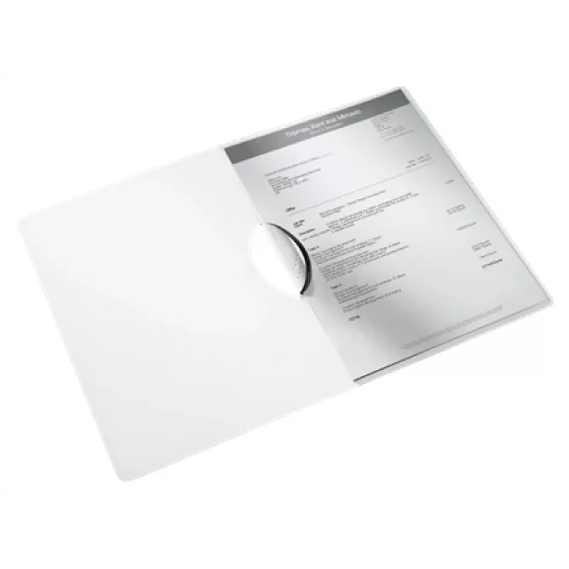Leitz Clip file ColorClip WOW A4 PP, folder prezentacyjny, A4, polipropylen (PP), czarny, błyszczący, 30 arkuszy