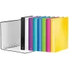 Leitz Ringbinder WOW Laminowany A4+ 4DR/25mm, A4, Okrągły pierścień, Przechowywanie, Karton, Czarny, Błyszczący