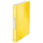 Leitz WOW Ring Binder, A4, Round ring, Storage, Polypropylene (PP), żółty, Glossy