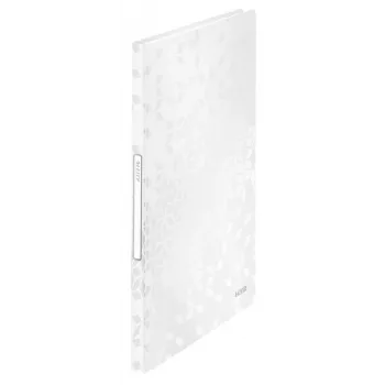 Leitz książka prezentacyjna WOW PP 40 pockets, biały, polipropylen (PP), 40 kieszeni, A4, 231 mm, 16 mm