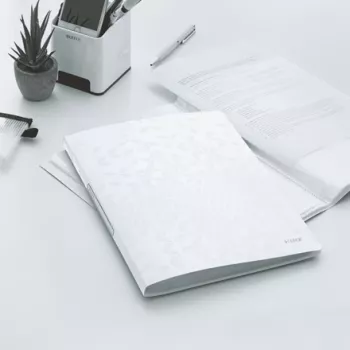 Leitz książka prezentacyjna WOW PP 40 pockets, biały, polipropylen (PP), 40 kieszeni, A4, 231 mm, 16 mm