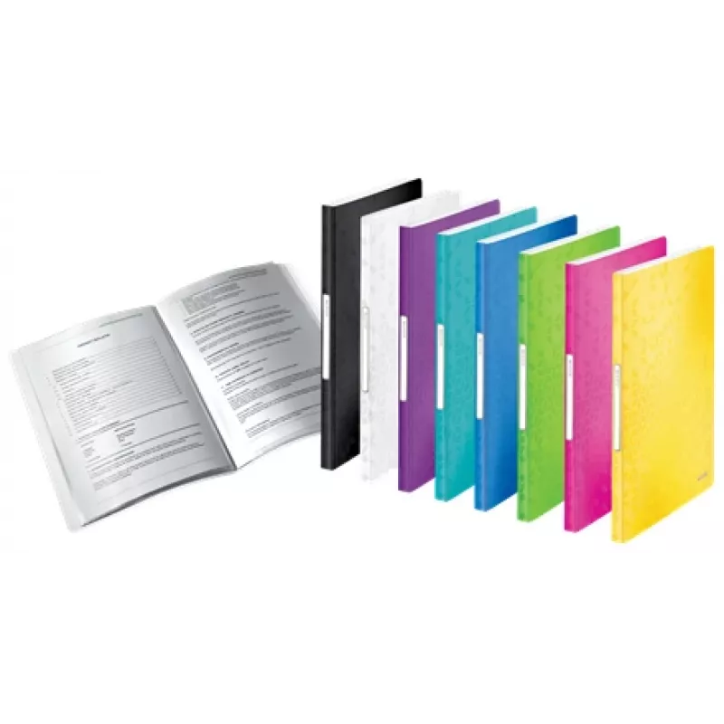 Leitz książka prezentacyjna WOW PP 40 pockets, biały, polipropylen (PP), 40 kieszeni, A4, 231 mm, 16 mm