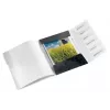 Leitz Divider Book WOW PP, 6 kart przekładek, konwencjonalna teczka, A4, polipropylen (PP), czarny, błyszczący, 200 kartek