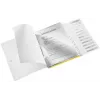 Leitz Divider Book WOW PP 12 kart, A4, Polipropylen (PP), Żółty, 200 arkuszy, 80 g/m², 265 mm