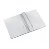 Leitz WOW Notatnik A5 w linie, spiralowany z okładką PP, Monochromatyczny, Biały, A5, 80 arkuszy, 80 g/m², papier w linie