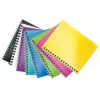 Leitz WOW Notatnik A5 w linie, spiralowany z okładką PP, Monochromatyczny, Biały, A5, 80 arkuszy, 80 g/m², papier w linie
