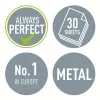 Leitz NeXXt Dziurkacz WOW 5008 Metalowy 2-otworowy / 30 arkuszy, 30 arkuszy, Żółty, Metal, 8 cm, 5,5 mm, A4, A5, A6, Folio, US-Quart, 8 x 8 x 8 cm
