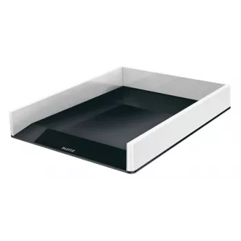Leitz Letter Tray WOW Dual Colour, Plastik, Czarny, Biały, A4, A4, 267 mm, 336 mm