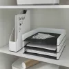 Leitz Letter Tray WOW Dual Colour, Plastik, Czarny, Biały, A4, A4, 267 mm, 336 mm