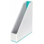 Leitz Magazine File WOW Dual Colour, fioletowy, biały, plastik, A4, 73 mm, 272 mm, 318 mm