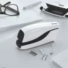 Zszywacz Leitz NeXXt na baterie WOW 5566, 10 kartek, przód, 1 cm, tworzywo sztuczne, biały, bateria