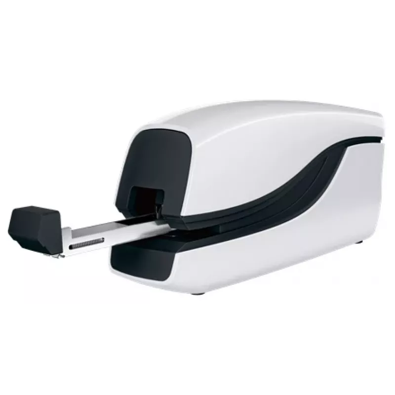 Zszywacz Leitz NeXXt na baterie WOW 5566, 10 kartek, przód, 1 cm, tworzywo sztuczne, biały, bateria