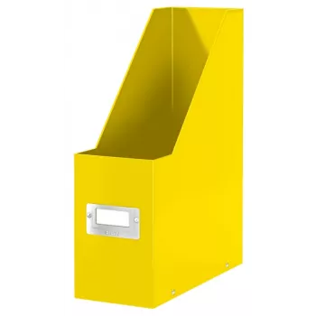 Leitz Click & Store WOW Magazynek na czasopisma, żółty, karton, 103 mm, 253 mm, 330 mm, 95 x 245 x 310 mm