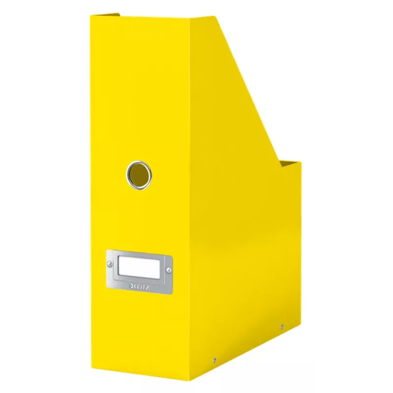 Leitz Click & Store WOW Magazynek na czasopisma, żółty, karton, 103 mm, 253 mm, 330 mm, 95 x 245 x 310 mm