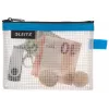 Leitz Travel Pouch wodoodporna WOW Small, Unisex, Saszetka, Mała, Zamek błyskawiczny, Wodoodporna, Niebieska