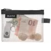 Leitz Travel Pouch wodoodporna WOW Small, Unisex, Saszetka, Mały, Zamek błyskawiczny, Wodoodporna, Czarny