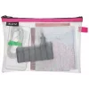 Leitz Travel Pouch wodoodporna WOW Medium, Unisex, Torba akcesoryjna, Średni, Zamek błyskawiczny, Wodoodporna, Różowy