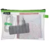 Leitz Travel Pouch wodoodporna WOW Medium, Unisex, Torba na akcesoria, Średni, Zamek błyskawiczny, Wodoodporna, Zielona
