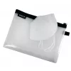 Leitz Travel Pouch wodoszczelny WOW Medium, Unisex, Saszetka, Średni, Zamek błyskawiczny, Wodoodporny, Czarny