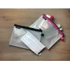 Leitz Travel Pouch wodoodporna WOW Duża, Unisex, Torba dodatkowa, Duża, Zamek błyskawiczny, Wodoodporna, Niebieska