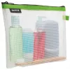 Leitz Travel Pouch Cosmetic water resistant WOW, Unisex, Torba na akcesoria, One Size, Zamek błyskawiczny, Wodoodporna, Zielony