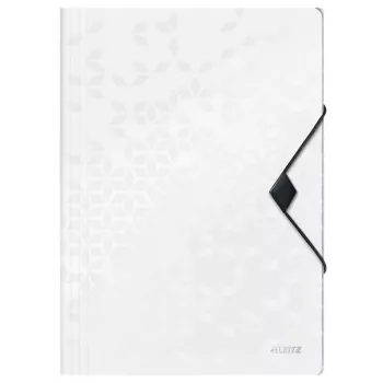Leitz 3-Flap Folder WOW PP A4, teczka prezentacyjna, A4, polipropylen (PP), biały, portret, 150 arkuszy