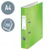 Leitz Segregator dźwigniowy 180° WOW POB/Laminowany A4/50mm, A4, pierścienie w kształcie D, karton, zielony, 350 arkuszy, 285 mm