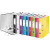 Leitz Segregator dźwigniowy 180° WOW POB/Laminowany A4/50mm, A4, pierścienie w kształcie D, karton, zielony, 350 arkuszy, 285 mm