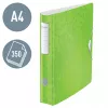 Leitz segregator dźwigniowy Active PP WOW A4/65mm, A4, pierścienie D, przechowywanie, polipian, zielony, 350 arkuszy