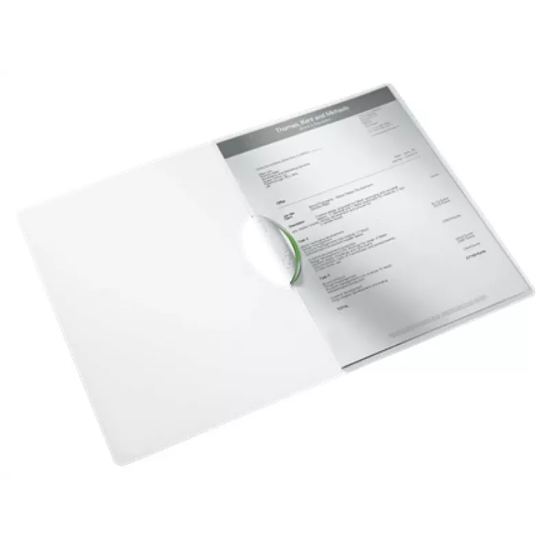 Leitz Clip file ColorClip WOW A4 PP, folder prezentacyjny, A4, polipropylen (PP), zielony, błyszczący, 30 arkuszy