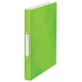 Leitz Ringbinder WOW PP A4 2RR/25mm, A4, okrągłe pierścienie, polipropylen (PP), zielony, 190 arkuszy, 80 g/m²