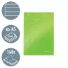 Leitz Notebook WOW A5 w linie, twarda oprawa, 90g/80 arkuszy, Wzór, Zielony, A5, 80 arkuszy, 80 g/m², Papier w linie