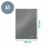 Notatnik Leitz WOW A5 w kratkę z twardą oprawą, Wzór, Zielony, A5, 80 kartek, 80 g/m², w kratkę