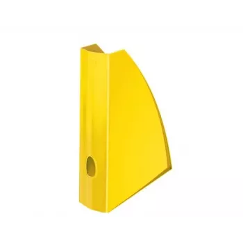 Leitz Magazine file WOW, żółty, tworzywo sztuczne, A4, 75 mm, 258 mm, 312 mm