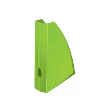 Leitz Pojemnik na czasopisma WOW, zielony, plastik, A4, 75 mm, 258 mm, 312 mm