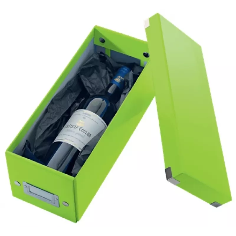 Leitz Click & Store WOW pudełko na CD, zielony, karton, 143 mm, 352 mm, 136 mm, 440 g