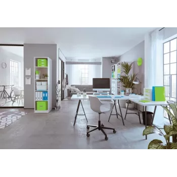 Leitz Click & Store WOW Małe pudełko do przechowywania, Pudełko do przechowywania, Zielony, Prostokątny, Karton, Monochromatyczny, Do użytku wewnętrznego
