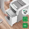 Leitz IQ Autofeed Office 150 Automatyczna niszczarka do papieru P5, cięcie mikro, 22 cm, 2 x 15 mm, 44 L, 500 arkuszy, 55 dB