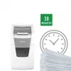 Leitz IQ Autofeed Office 150 Automatyczna niszczarka do papieru P5, cięcie mikro, 22 cm, 2 x 15 mm, 44 L, 500 arkuszy, 55 dB
