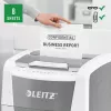 Leitz IQ Autofeed Office 300 Automatyczna niszczarka do papieru P5, cięcie na mikrokawałki, 22 cm, 2 x 15 mm, 60 l, 700 arkuszy, 55 dB