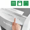 Leitz IQ Autofeed Office 300 Automatyczna niszczarka do papieru P5, cięcie na mikrokawałki, 22 cm, 2 x 15 mm, 60 l, 700 arkuszy, 55 dB