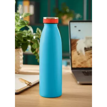 Leitz Cosy Izolowana butelka na wodę 500 ml, niebieska, stal nierdzewna, 68 mm, 68 mm, 235 mm, 280 g