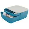 Leitz Cosy szafka z szufladami, 2 szuflady, Polistyren (PS), Niebieski, Biały, 1 szt., 251 mm, 143 mm