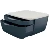 Leitz Cosy szafka z szufladami, 2 szuflady, polistyren (PS), czarny, biały, 1 szt., 251 mm, 143 mm