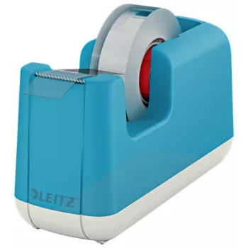 Leitz Cosy Dozownik taśmy, 1,9 cm, 33 m, akrylonitryl-butadien-styren (ABS), niebieski, 75 mm, 56 mm