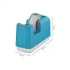Leitz Cosy Dozownik taśmy, 1,9 cm, 33 m, akrylonitryl-butadien-styren (ABS), niebieski, 75 mm, 56 mm