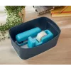 Leitz Cosy Dozownik taśmy, 1,9 cm, 33 m, akrylonitryl-butadien-styren (ABS), niebieski, 75 mm, 56 mm