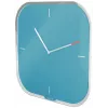 Leitz Cosy Silent Glass Wall Clock, kwadratowy, niebieski, 300 mm, 300 mm, 40 mm, 1,6 kg