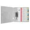 Leitz Cosy 1-10 Printable Index, PP, indeks numeryczny, polipropylen (PP), pionowo, A4 Maxi, 245 mm, 305 mm